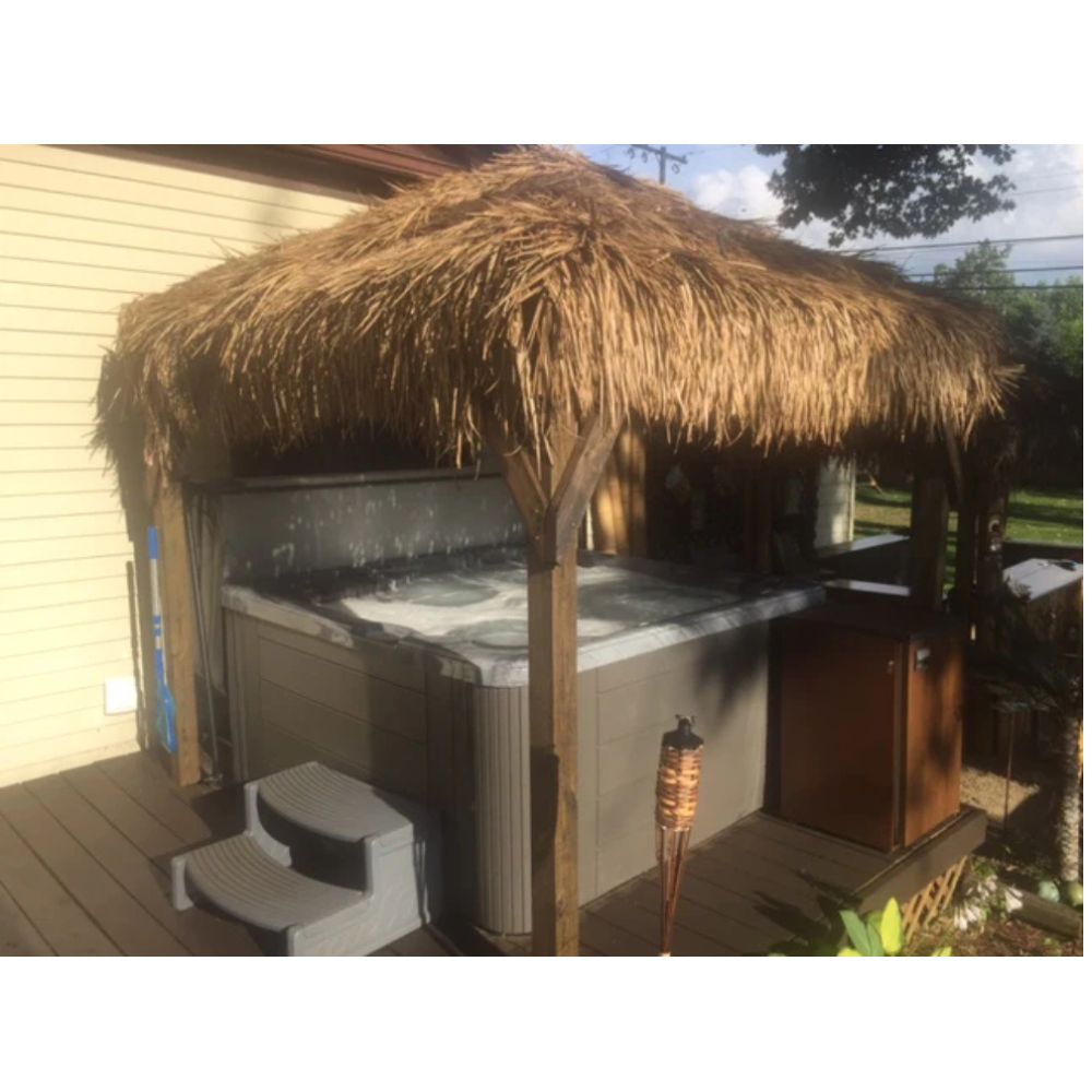 8x8 white sands jacuzzi gazebo