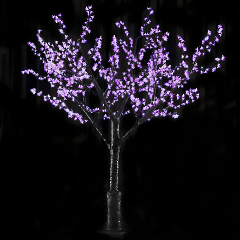 Brite Ideas LED Cherry Blossom Tree Purple