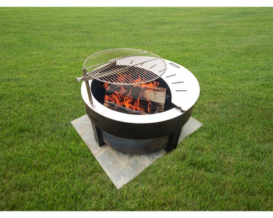 Yard Craft "Blade" Fire Pit Grilling Upgrade